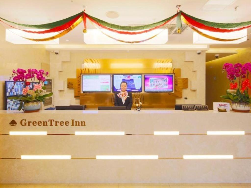 Greentree Railway Station Macao Road Hotel Xangai