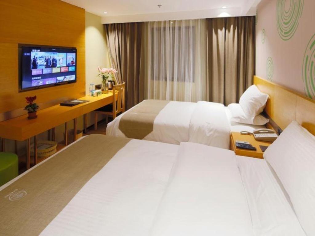 Greentree Railway Station Macao Road Hotel Xangai